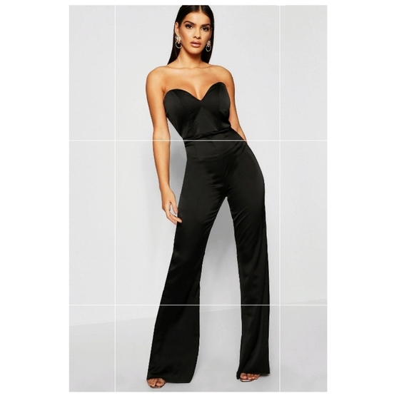 tall strapless jumpsuit